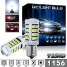 High Power Bright Xenon White 1156 BA15S 92SMD LED Brake Stop Tail Lights Bulbs