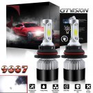 9007 HB5 COB LED Headlight Kit 1320W 198000LM Hi/Lo Lamp Bulbs 6000K Xenon White