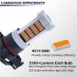 2x 92SMD Pink Purple H16 5201 5202 High Power LED Fog Driving Light Bulb Bright