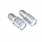 2 x Red 1157 BAY15D 12-SMD Cree Car Tail Brake Stop LED Light Bulb 2057 7528