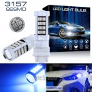 2x 92SMD Blue 3157 T25 LED Bulbs For Jeep Grand Cherokee Daytime Running Lights