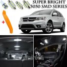 11 x Xenon White Interior LED Lights Kit + TOOL For 2009 - 2017 Dodge Journey