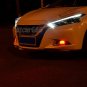 2x H11 H8 Red COB LED Projector Bulbs For Car DRL Driving Light Fog Light Bulbs