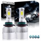 2x High Power 9006 HB4 LED Headlight Bulbs 6000K Xenon White Light Low Beam Kit