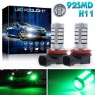 2pcs 92SMD H11 H9 H8 LED Projector Fog Driving Light Bulbs Daytime Running Light