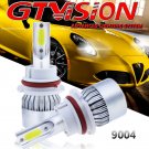 2x 9004 HB1 LED Headlight Kit Hi/Lo Beam For Nissan Frontier Sentra Maxima White