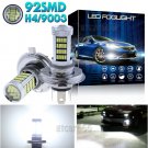 92-4014-SMD H4 Super Bright White Fog Daytime Running Light High Power LED Bulbs