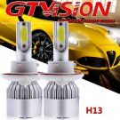 Pair H13 LED Headlight For Ford F-250 F-350 Super Duty 2005-2017 High Low Beam