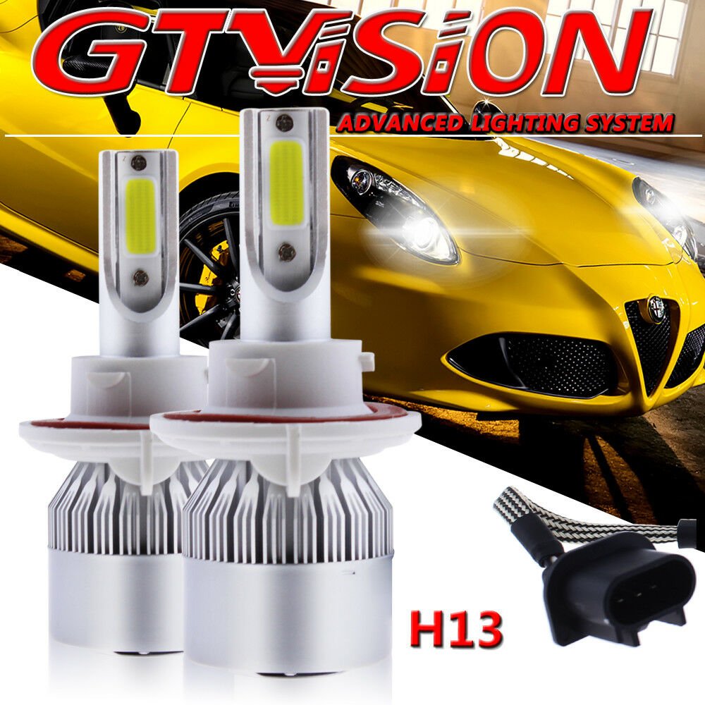 H13 LED Headlight Bulb Conversion Kit For Dodge Ram 1500 2500 3500 Diamond White