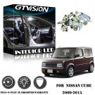 9x Super Bright White LED Lights Interior Package Kit Fit 2009-2015 Nissan Cube