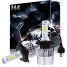High Power 1400W 210000LM LED Headlight Bulbs Kit H4 HB2 9003 Hi/Lo Beam 6000K