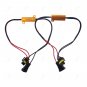 2x H11 H8 LED Light Fog Xenon HID No Error Load Resistor Wiring Harness Adapter
