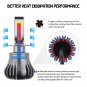 2pc H3 Dual Color 2-Mode Flash Blinking Bright LED Fog DRL Driving Light Bulbs
