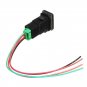 Orange LED Push Switch Fog Lights for Toyota Highlander Sequoia Tundra 4Runner