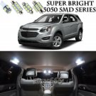 14x Xenon SMD White LED Interior Light Package Kit For Chevrolet Equinox 10-16