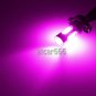 2× Purple Pink Car DRL Driving Fog Light H16 5202 COB LED Projector Lens Bulbs