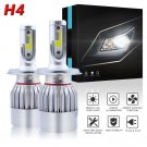 1300W 195000LM H4 9003 COB LED Conversion Headlight Kit Hi/Low Beam Pure White