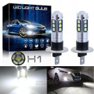 2x H1 15SMD Projector LED Fog Light Bulb Driving Lamp DRL Xenon White High Power