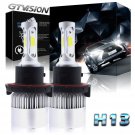 2pc 1400W 210000LM H13 9008 LED Headlights Kit 6000K Xenon HID White Light Bulbs