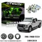 14Pcs Green LED lights interior package For Ford F250 F350 Super Duty FS1G 99-10