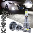 2PCS White 6000K 881 LED Fog Driving Light Bulb DRL 862 889 894 w/ 2-Mode Flash