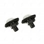 2Pcs For Toyota Alphard Corolla Sienna SCION XB XD LED License Plate Light 12V