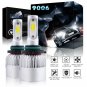 9006 LED Headlight Bulbs Low Beam for Chevy Silverado 1500 2500 Suburban Tahoe