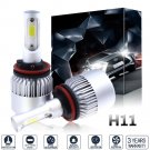210000LM 1400W LED Headlight Conversion H11 H8 H9 Low Beam 6K Xenon White Bulbs