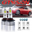 2x H10 9145 9140 1400W LED Headlight Foglight Kit for Dodge Ram 1500 2500 3500