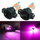 2X H16 5202 9009 LED Bulbs Pink Purple Fog Light Driving Daytime Running Light