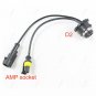2Pcs D2S D2R HID Xenon Bulb Harness Connector Cable Wire Socket Adaptor Decoder