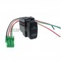 12V LED LIGHT BAR Green LED Push Switch For Mitsubishi Pajero Triton MN Galant