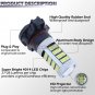 92SMD 5202 LED Fog Light Bulbs For 2007-2015 Chevy Silverado 1500 Bright White
