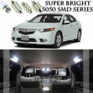 16x Xenon SMD White LED Interior Light Package Kit For 2004-2014 Acura TSX