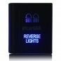 12V REVERSE LIGHTS Blue Laser LED Push Switch Left Side For VW Volkswagen Amarok