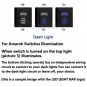 12V REVERSE LIGHTS Blue Laser LED Push Switch Left Side For VW Volkswagen Amarok