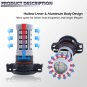 2x 92-4014-SMD LED Light Bulb 5202 Blue High Power Fog Drving Light DRL 5201 H16