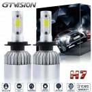 H7 1400W LED Headlight Bulb Kit For Kawasaki ZX10R 650R 636 ZX6R 250R 300 Ninja