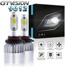 2x 9012 LED Headlight Bulbs Kit for GMC Acadia 2012-2016 / Sierra 1500 2014-2015