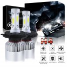 H4 9003 High Power LED Headlight Conversion Kit Motorcycle 6000K HID White Bulb
