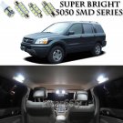 14X Xenon SMD White LED Interior Light Package Kit For 2003-2008 Honda Pilot