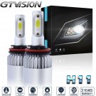 For Chevrolet Traverse Tahoe Silverado Malibu H11 LED Headlight Low Beam Bulbs