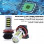 92SMD H11 H8 H9 LED Projector Fog Light Bulbs Driving Lamp DRL 6500K Xenon White