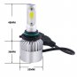 9006 HB4 COB LED Headlight Kit 1400W 210000LM Bulbs 6000K Xenon White Light Pair