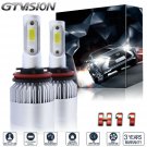 H11 H8 H9 1400W 210000LM COB LED Headlight Kit For High Low Beam Fog Bulbs 6000K