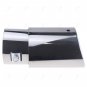 63mm Car Universal Sliver Chrome Stainless Steel Exhaust Tail Muffler Tip Pipe