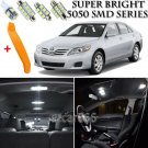 13 x Xenon White Interior LED Lights Kit + TOOL For 2007 - 2011 Toyota Camry