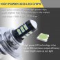 2x 30SMD H4 Projector LED Ice Blue Car Fog Daytime Running Light Bulbs 8000K DRL