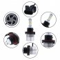 H13 9008 Hi/Lo 6000K White 1400W 210000LM 3-Sided LED Conversion Headlight KIT