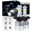 1400W 210000LM H4 9003 LED Headlight Bulb 6000K Xenon White Hi/Lo Conversion Kit